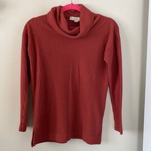 LOFT Petite Cowl Neck Sweater